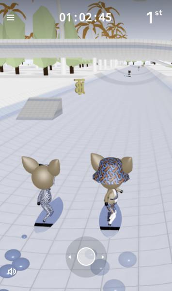 小鹿斑比穿上性感泳装Q爆！BURBERRY冲浪游戏还能和朋友比赛(图2)