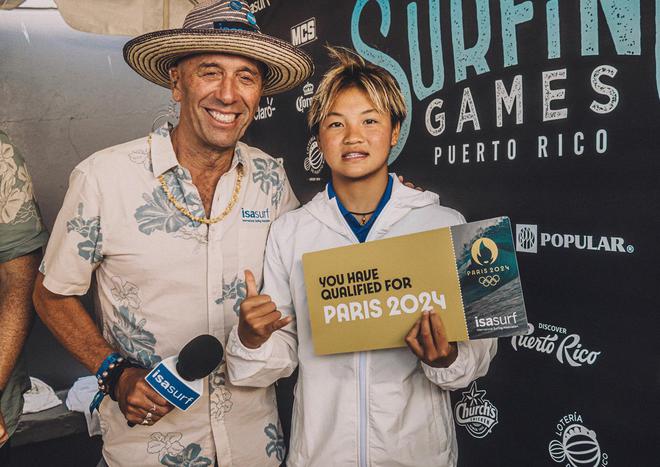 15岁小将创历史 中国首获冲浪奥运资格