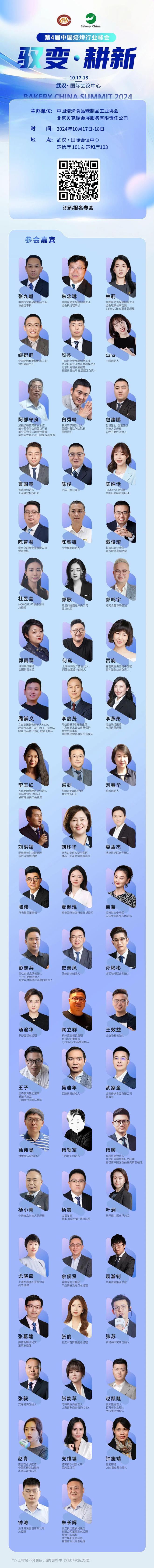 倒计时3天！1017-19武汉烘焙展即将开展！第4届焙烤行业峰会即将揭幕超多精彩活动不容错过！(图11)