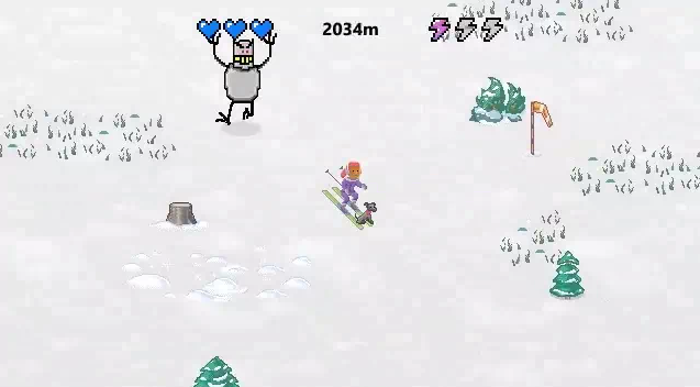 Edge 96优化Surf小游戏：引入滑雪坡和雪人等新元素