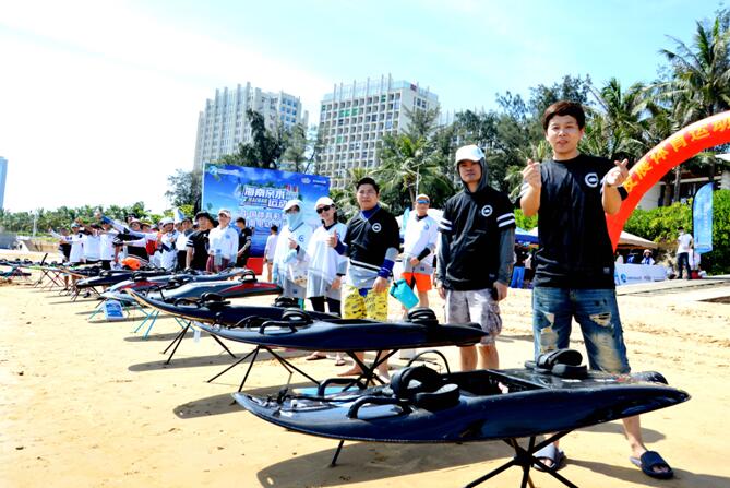 2022电动冲浪板体验营6月18日在海口举行(图2)