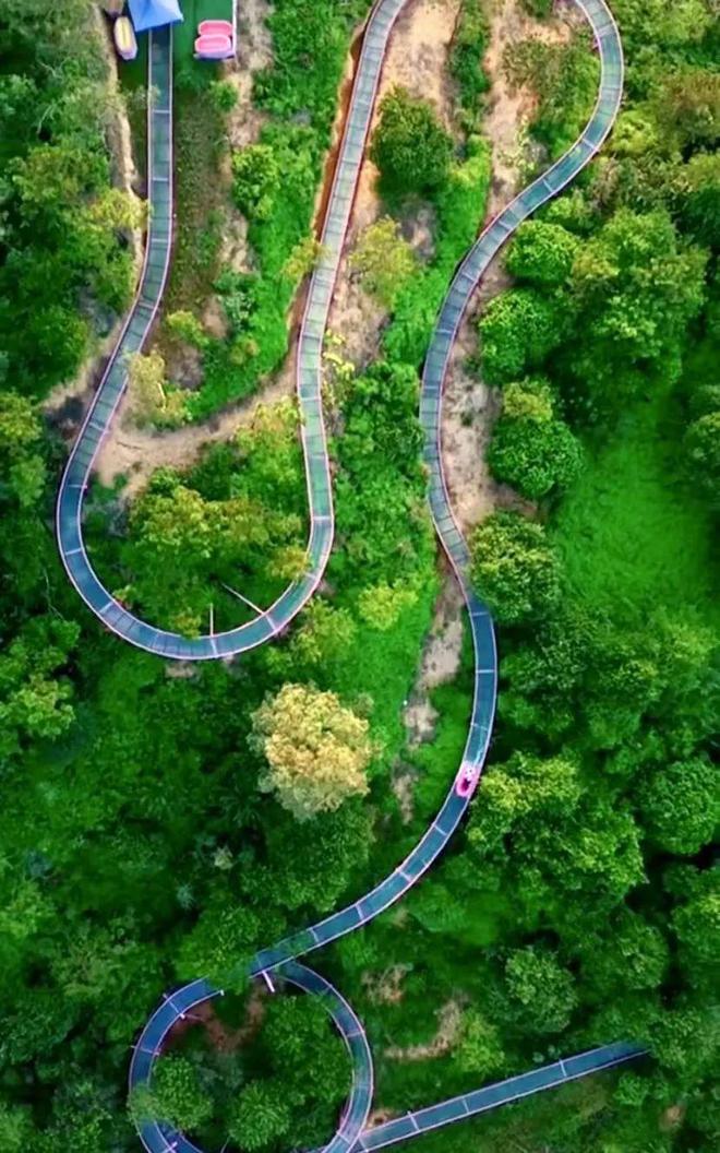 班级活动│深圳附近超好玩的童话乐园玻璃水滑彩虹滑梯丛林魔网(图2)