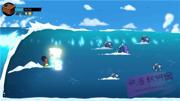 寿司冲浪粉碎海浪(Sushi Surf)