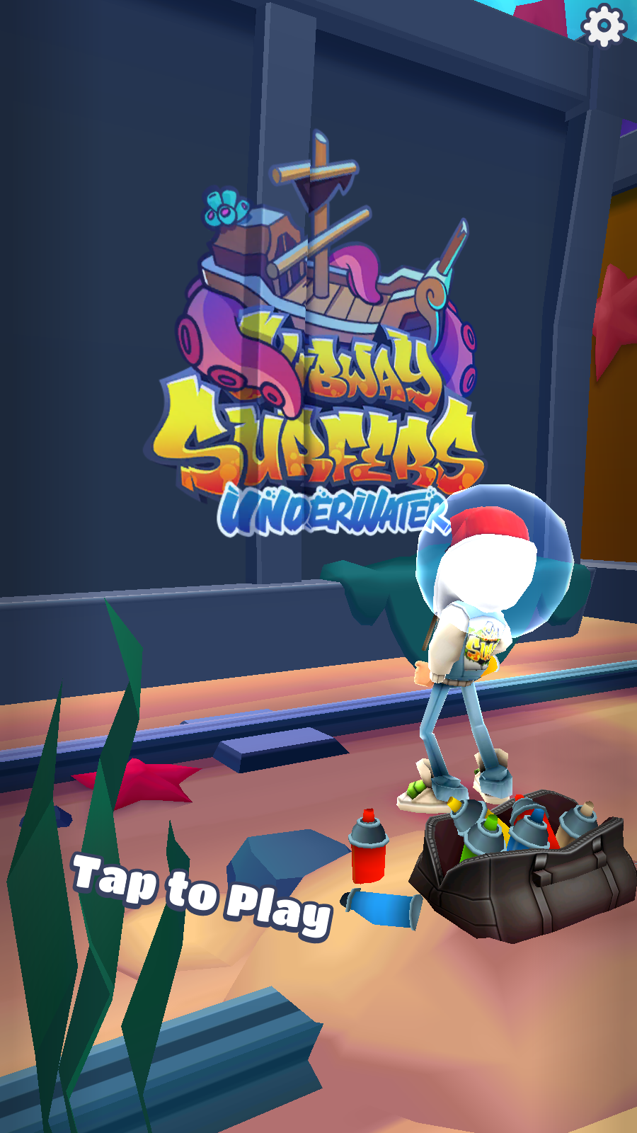 Subway Surf(地铁跑酷海底世界版本)(图2)