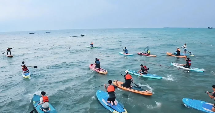 国庆假期海口市秀英区“人气旺”带动“消费火”(图2)