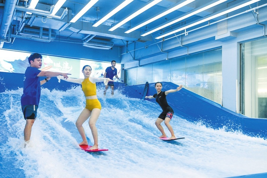 2024尾波（冲浪）世界杯在海口开幕