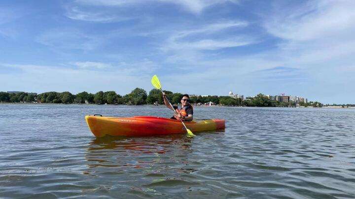 跨年在家门口河道玩皮划艇是什么体验？(图6)