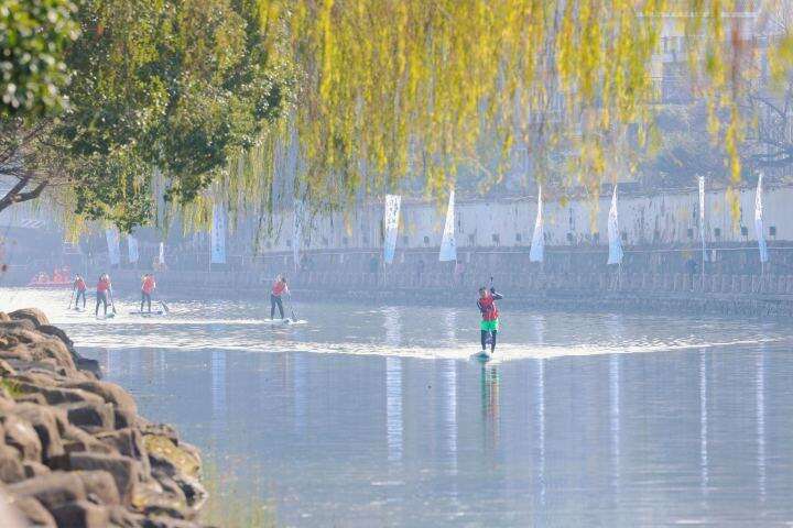 跨年在家门口河道玩皮划艇是什么体验？(图8)