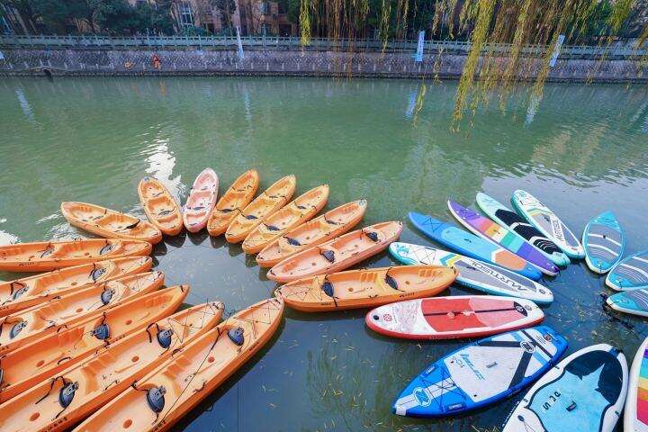 跨年在家门口河道玩皮划艇是什么体验？(图9)