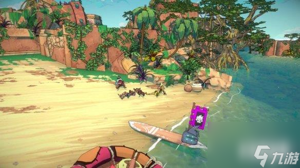 岛屿收集动作RPG游戏《冲浪朋克》Steam商店页面公布