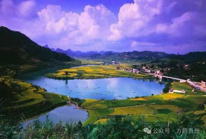 黎以忠山弯弯水湾湾醉美风光联山湾