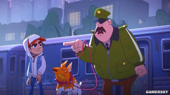 在美国《地铁跑酷》成了写实游戏……(图21)