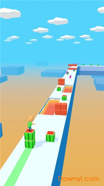 方块冲浪无限水晶版(cube surfer)