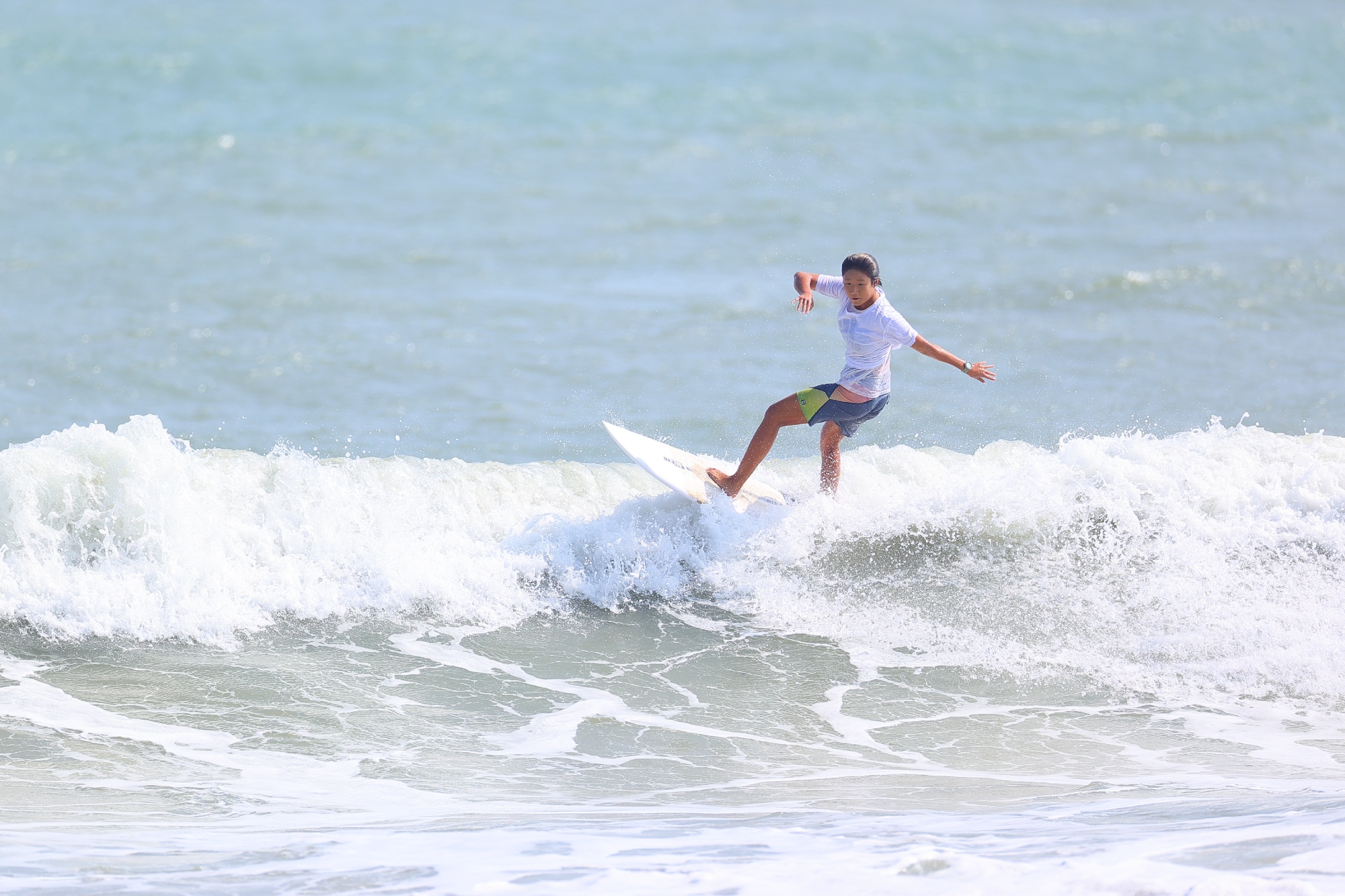 2024年全国青少年冲浪锦标赛在海棠区激情开赛