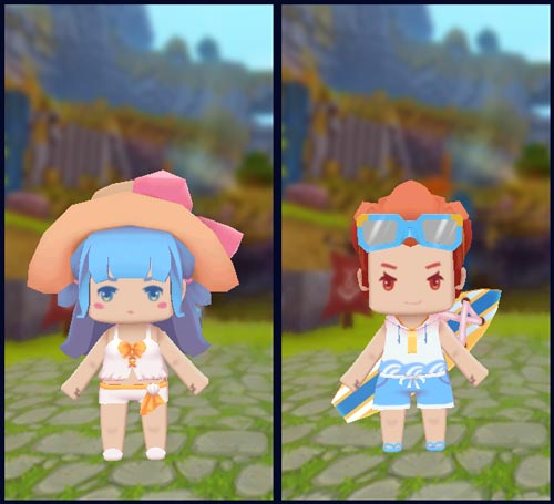 迷你世界夏日海滨冲浪系列装扮上线 夏日装扮来袭