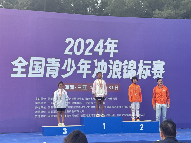 新泰冲浪运动员再获佳绩 2024年冲浪项目完美收官