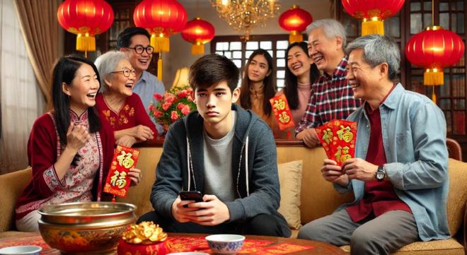 过年被催婚小伙子1句话就让亲戚沉默亲戚：这是上班上神经了(图3)