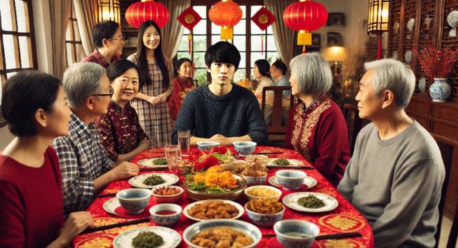 过年被催婚小伙子1句话就让亲戚沉默亲戚：这是上班上神经了(图4)