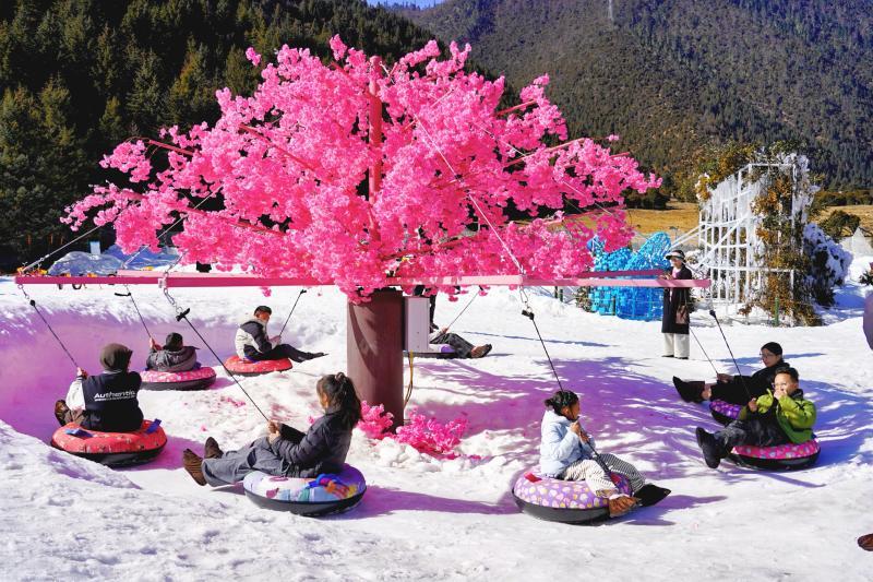 迪庆冰雪游“热”力十足(图2)