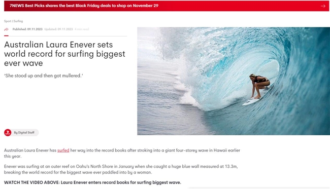 澳洲雪地靴EVERAU代言人：冲浪世界冠军Laura Enever诠释澳式时尚(图8)