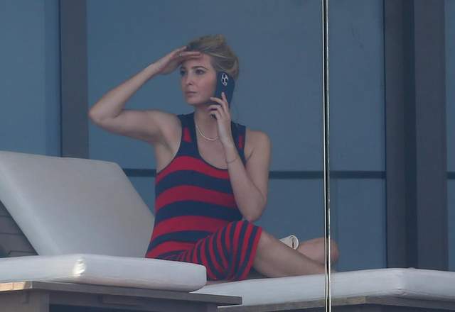 伊万卡开心玩冲浪又瘦又美无一丝赘肉远离政坛生活照样精彩(图3)