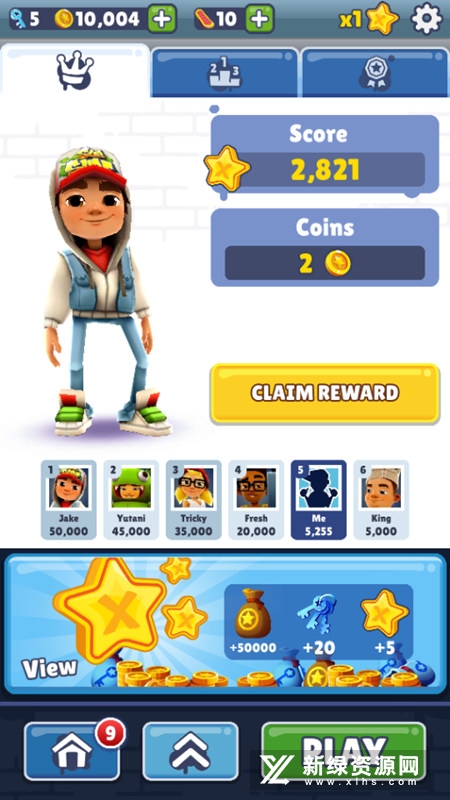 Subway Surf地铁跑酷地铁之城版本国际服v350冬季版