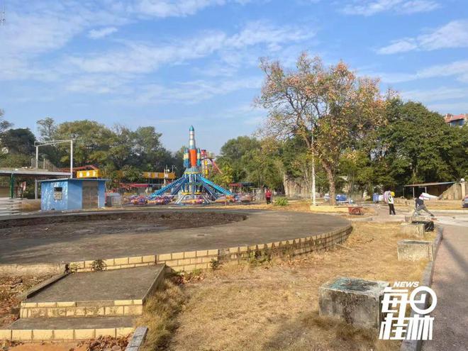 再见联达“摩天轮”！桂林这座知名游乐园正在拆除！一代桂林人的青春结束了(图7)