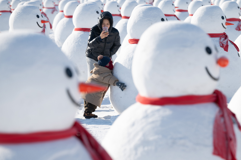 “尔滨”雪人迎八方来客(图4)