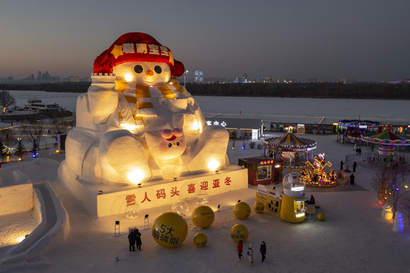 “尔滨”雪人迎八方来客(图13)