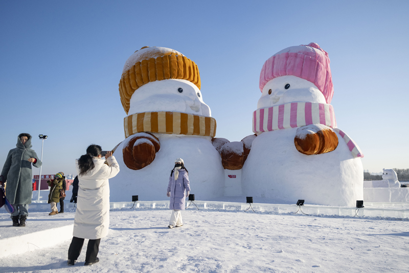 “尔滨”雪人迎八方来客(图12)