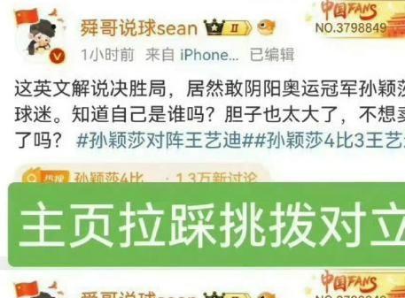 大V总结四大乒坛黑嘴张继科贺晓龙上榜四个中年男人黑孙颖莎(图17)