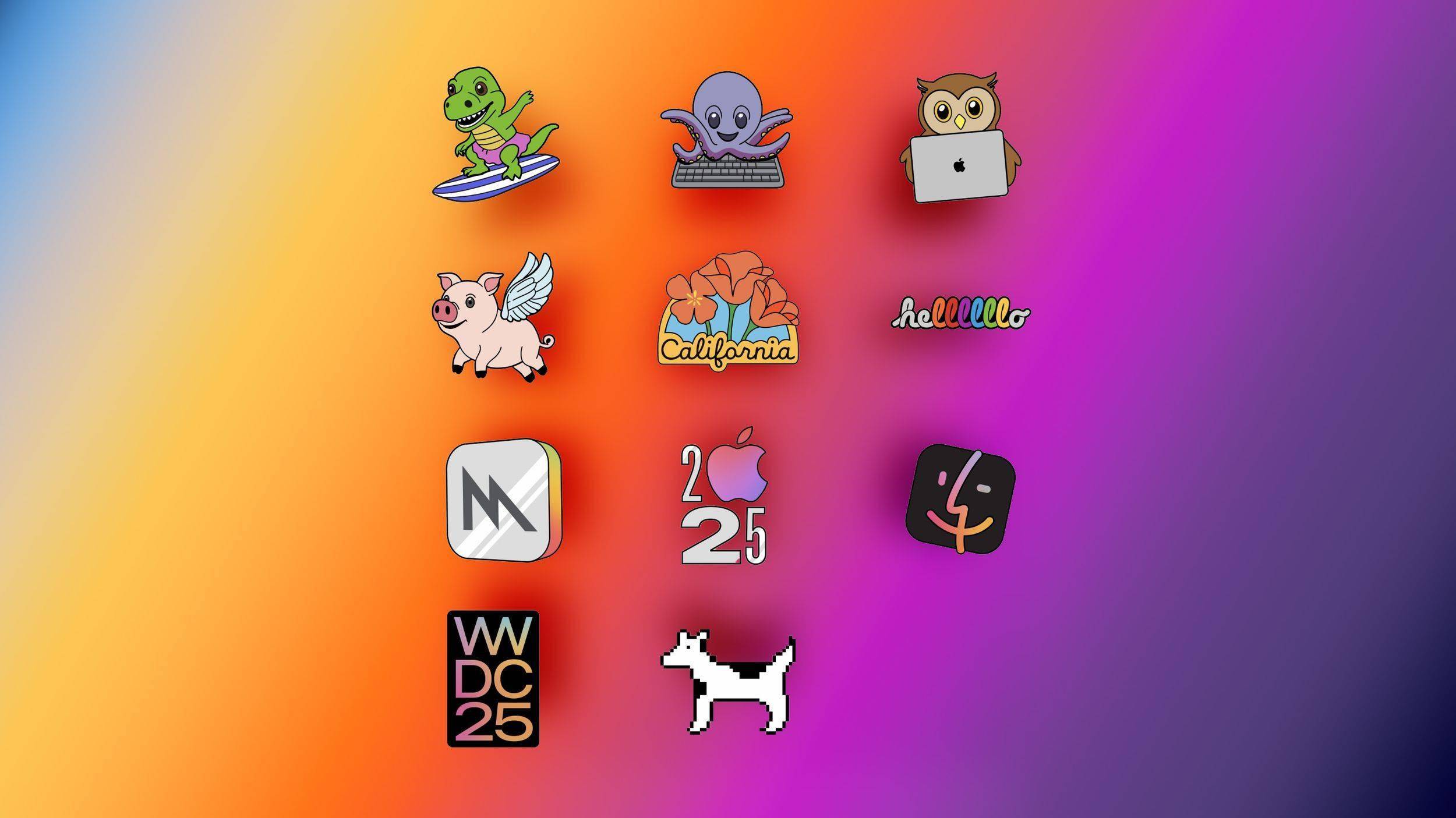 苹果WWDC 2025前瞻：开发者应用升级趣味Genmoji贴纸来袭！