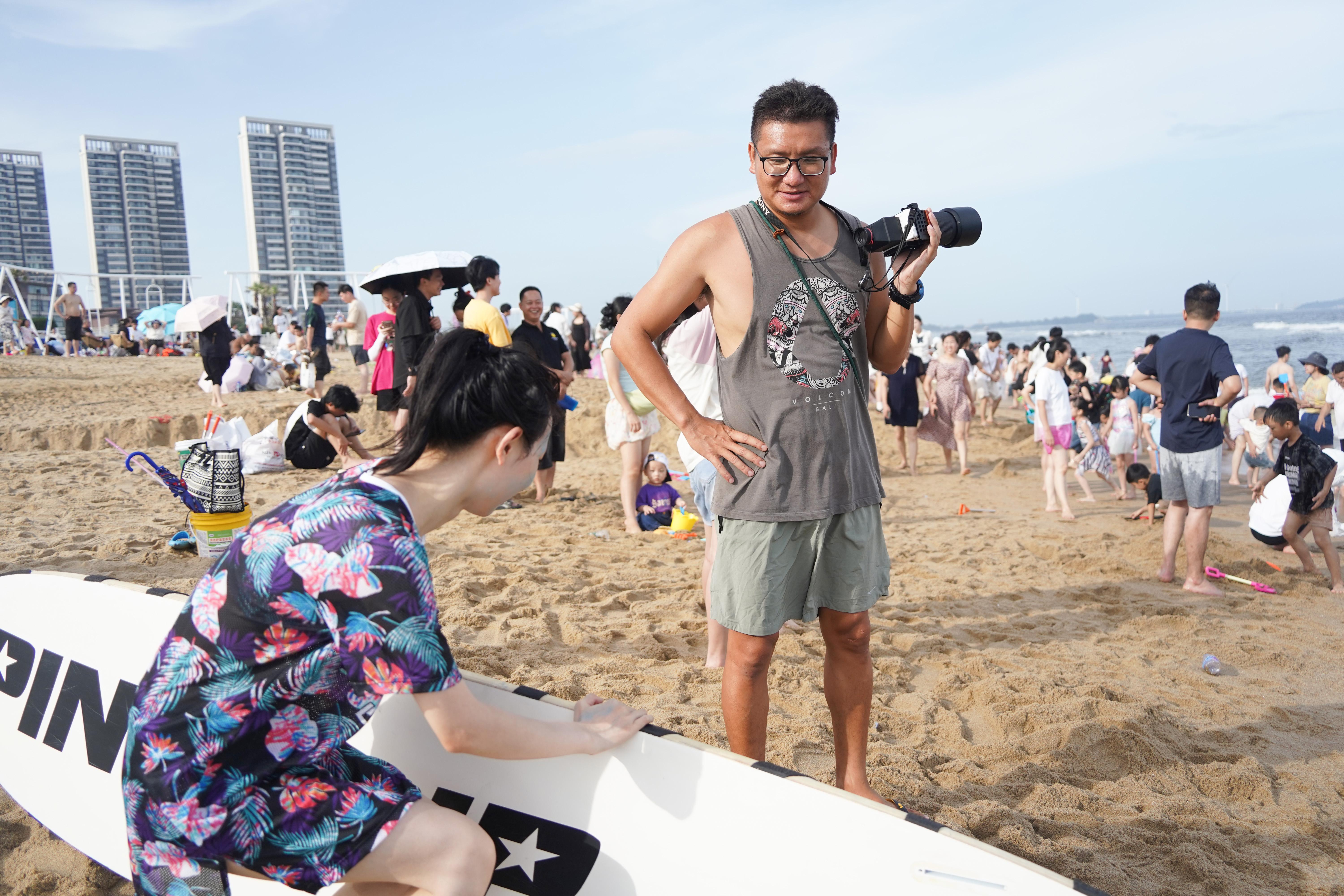 探寻广东21城体育性格丨【达人专访】“下了高铁就入海”汕头冲浪涌动城市激情(图5)