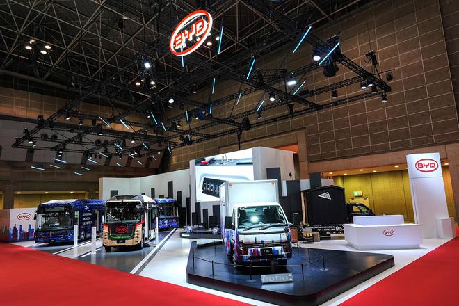 在SHARK皮卡和海豚冲浪后比亚迪再为海外量身打造新车K-EV(图5)