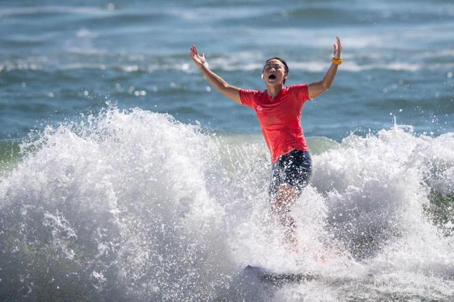 海上“冲冲冲”！十五运会冲浪赛在南澳收官(图2)