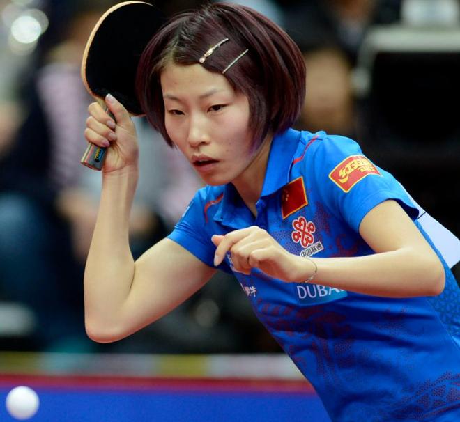 在陈梦的身边一向冷酷的山西籍世界第一削球女王也变得可爱了(图7)