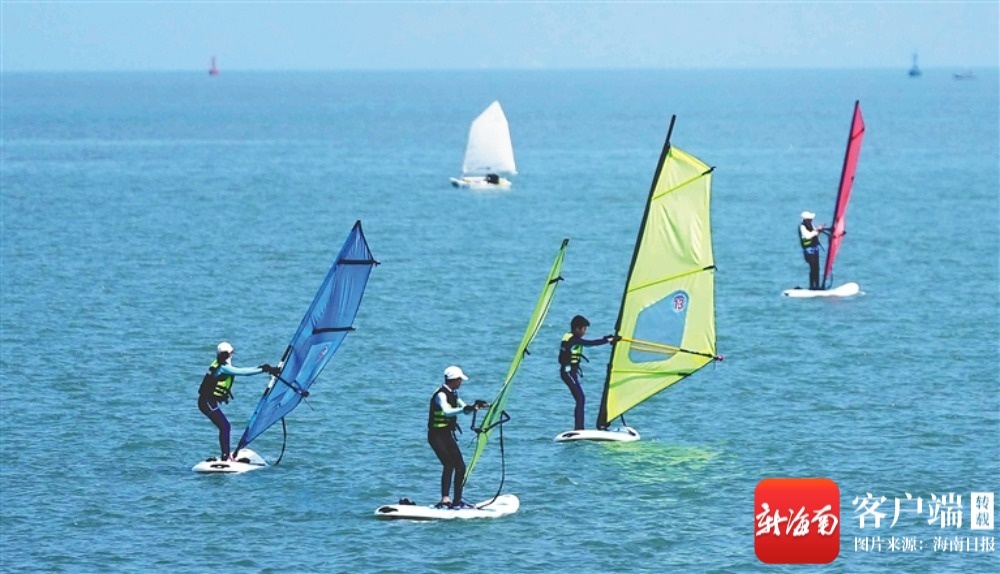 海南民间滨海运动丰富多彩 邂逅亚沙节拍(图3)